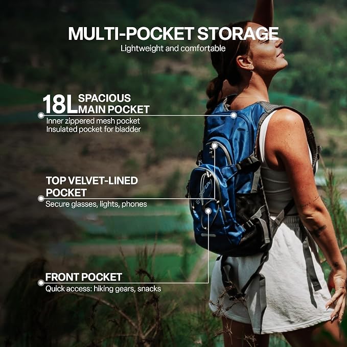Everfun Hydration Backpack 18L