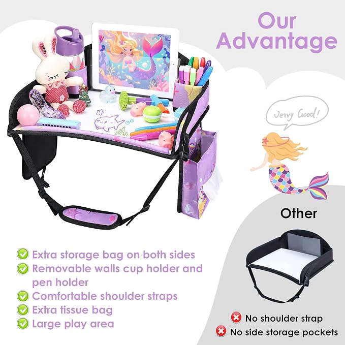 Kids Travel Tray for Airplane
