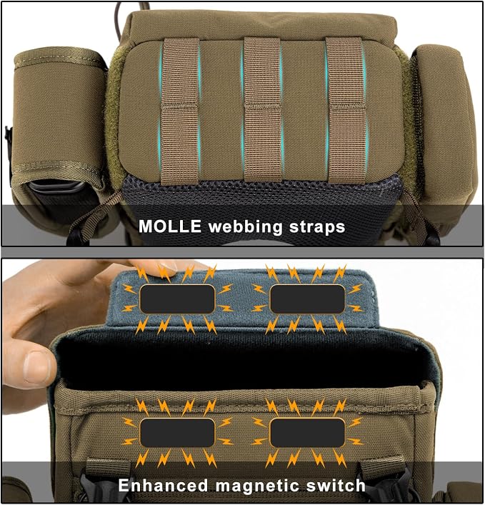 Binocular Harness Chest Pack: Bino Case
