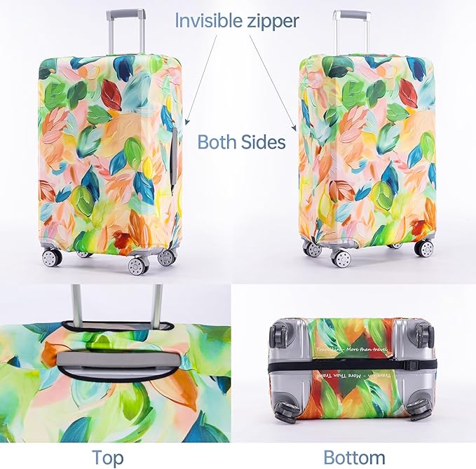 Travelkin Luggage Covers For Suitcase Tsa Approved, Suitcase Cover Protector