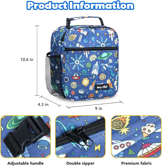 Hap Tim Insulated Lunch Bag Women, Reusable Lunch Box