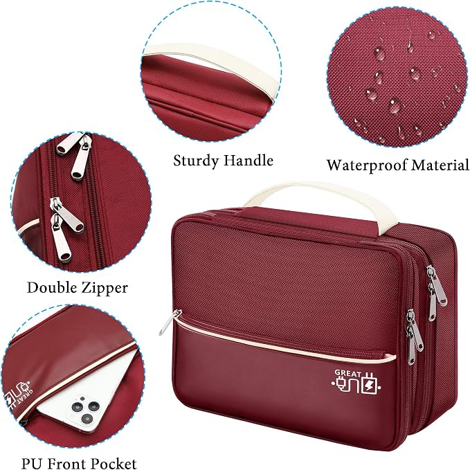Electronic Organizer Travel Case, Travel Cord Organizer Case Portable