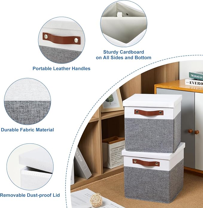 Temary Foldable Fabric Storage Bins