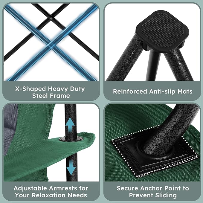 Oversized Folding Camping Chairs