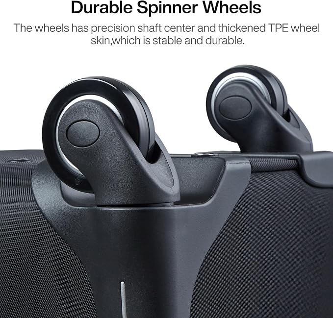 Hanke 3 Piece luggage Sets Softside Expandable luggage