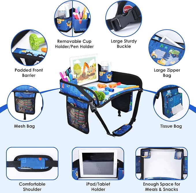 Kids Travel Tray for Airplane