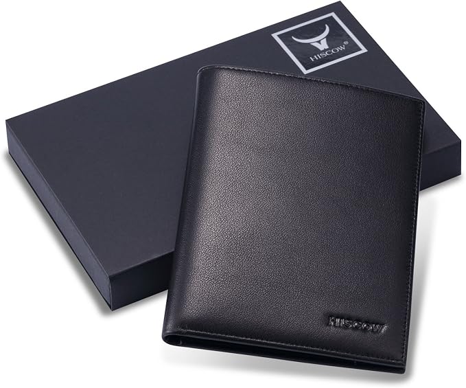 HISCOW Italian Leather Passport Holder