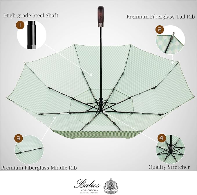 Balios Travel Folding Umbrella
