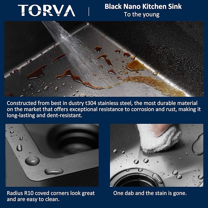 TORVA 17-Inch Gloss Black Ceramic Coating