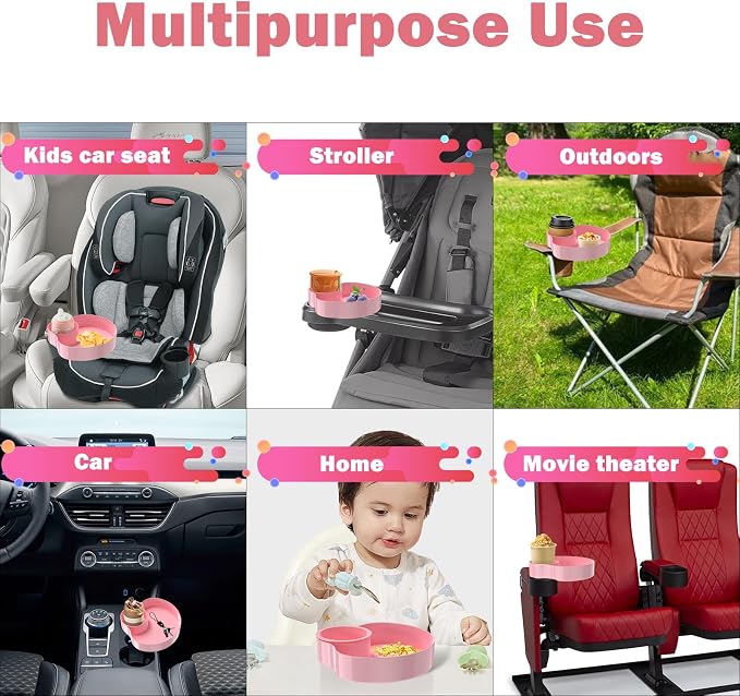 Kids Car Seat Tray, Travel Tray