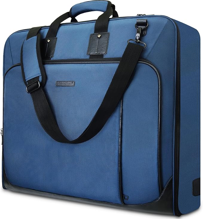 Noozion Garment Bag for Travel Large Carry On Suit Bag Hanging Travel Suit Bags