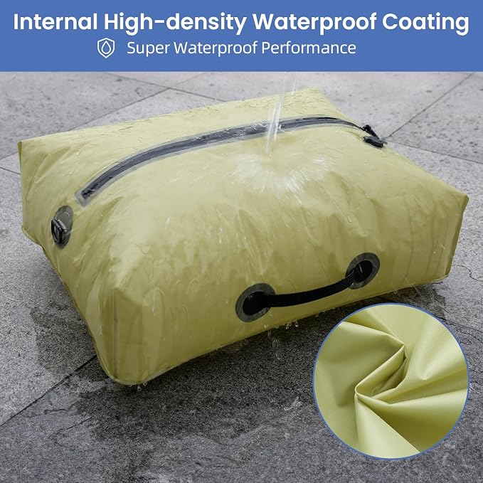 BAGAIL TPU Vacuum Bag for Travel, Reusable Compression Bag