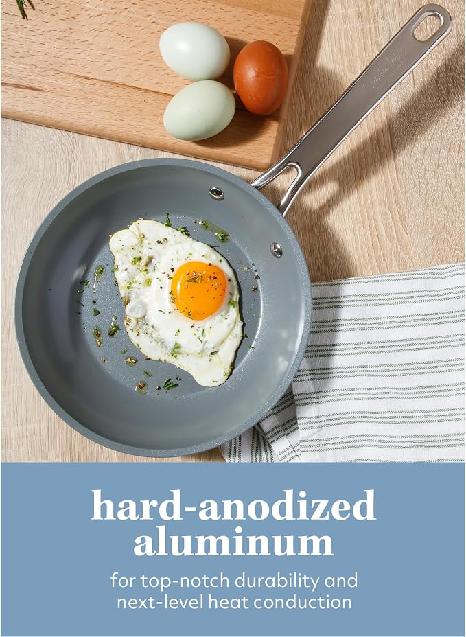Sur La Table Kitchen Essentials Cool Commune Hard Anodized 10 Piece PFA Free
