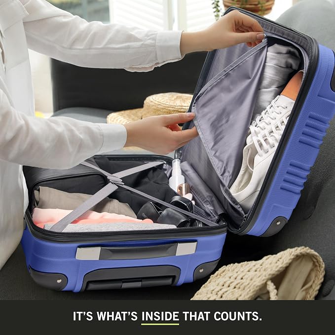 Kenneth Cole REACTION Out of Bounds Lightweight Hardshell 4-Wheel Spinner