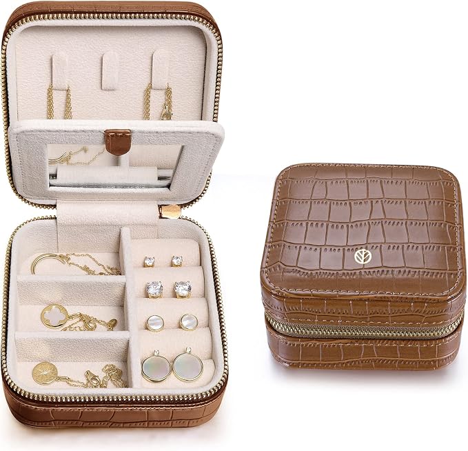 S.Leaf Travel Jewelry Box