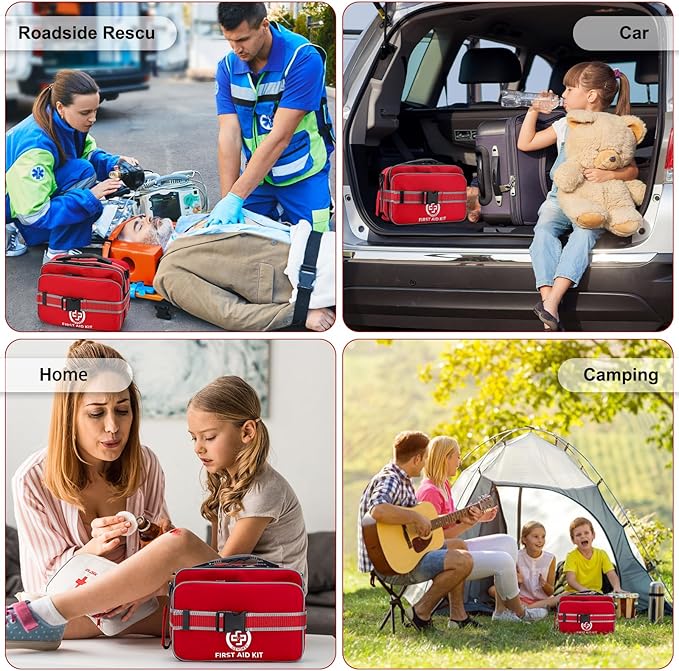 Professional 500 Piece Emergency First Aid Kit