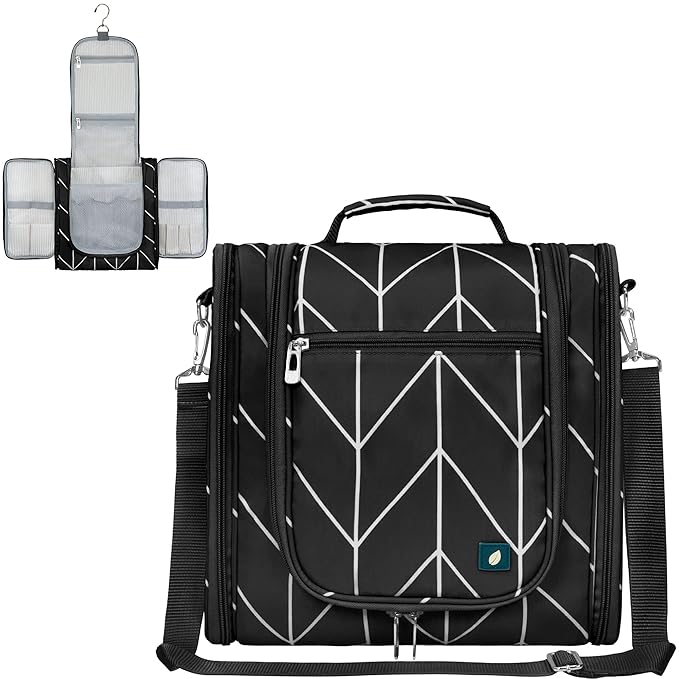 PAVILIA Extra Large Toiletry Bag Travel Bag