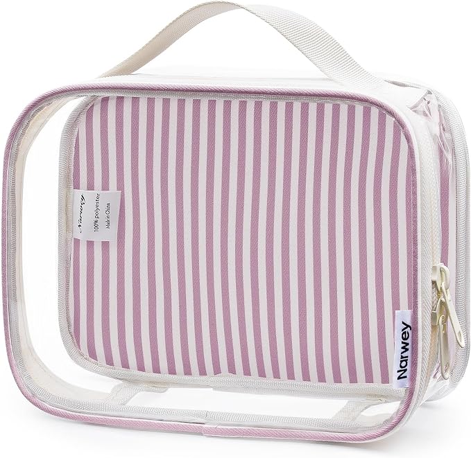Narwey TSA Approved Clear Toiletry Bag
