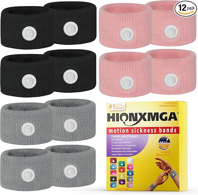 Motion Sickness bands/Acupressure Nausea Wristband