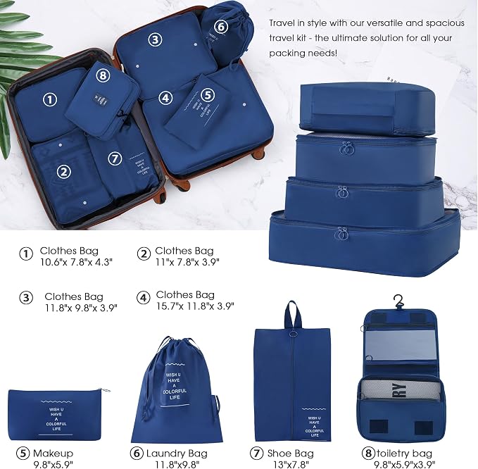 Merax Luggage sets of 13 Piece 16 20 24 28 IN Carry on Luggage sets 4 piece