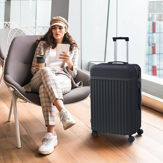 Merax Luggage Sets, Durable Hardshell 3 Piece Suitcase