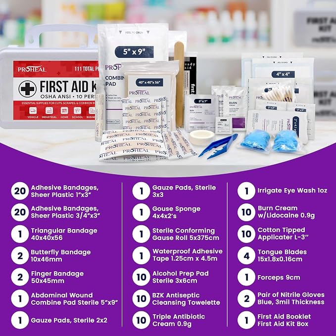 OSHA Compliant First Aid Kit