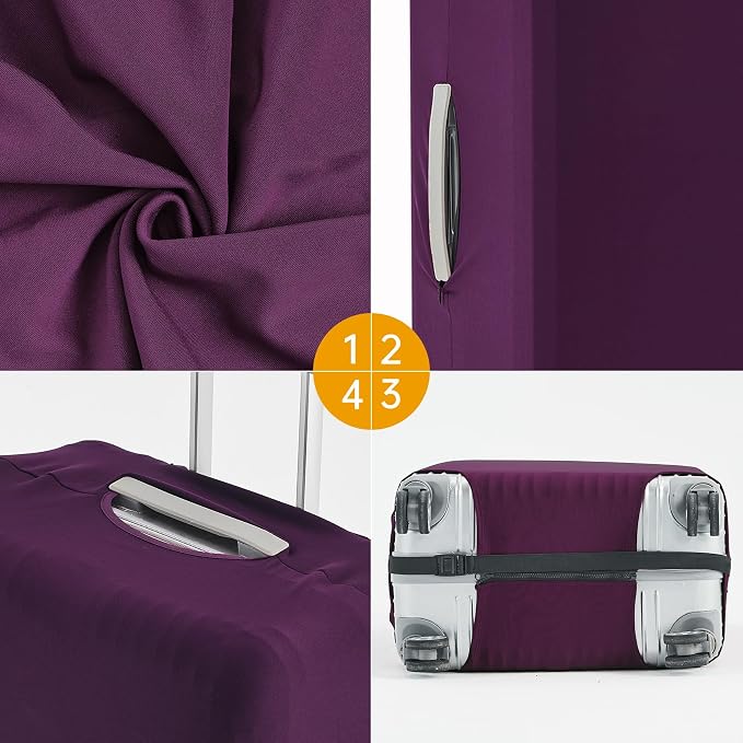 Travelkin Luggage Covers For Suitcase Tsa Approved, Suitcase Cover Protector