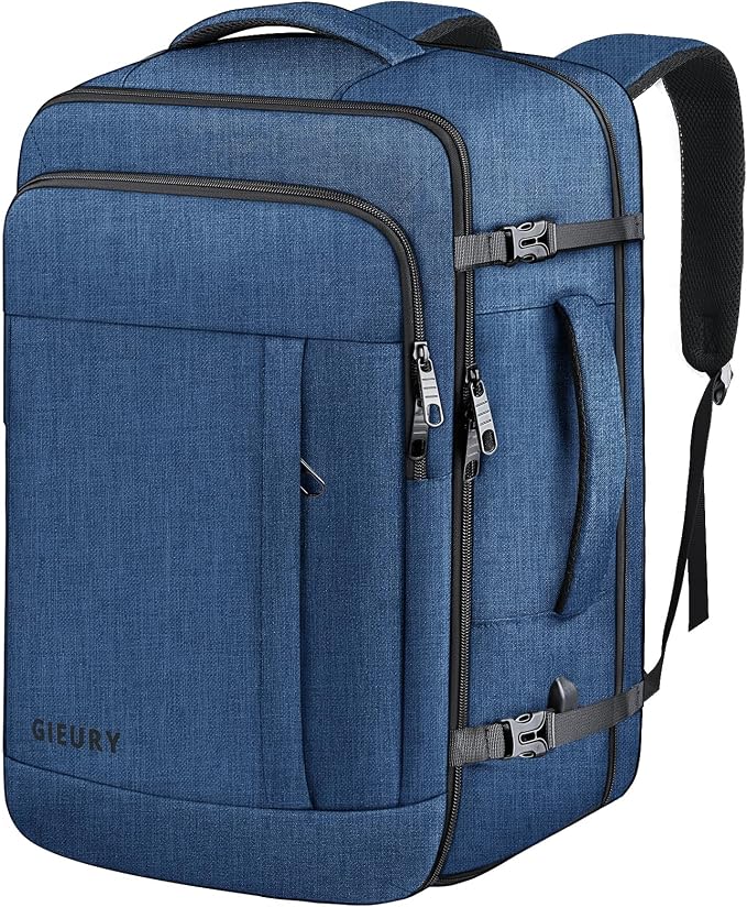 Carry On Backpack, Extra Large 50L Travel Backpack