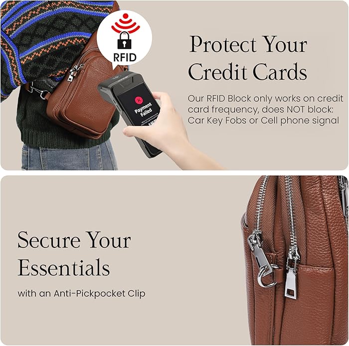 befen Genuine Leather Small Sling Bag