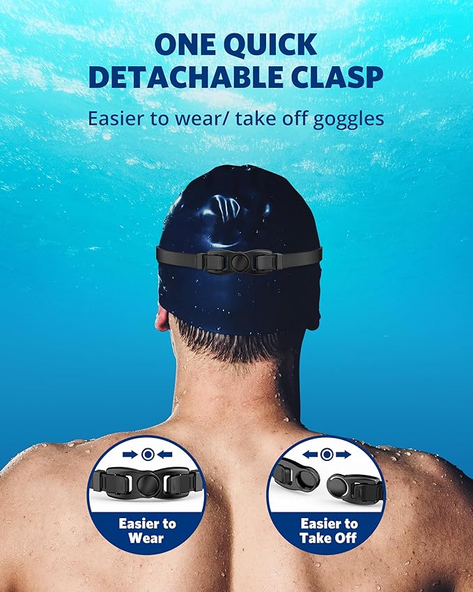 Aegend Swim Goggles, Swimming Goggles No Leaking Full Protection Adult Men Women Youth