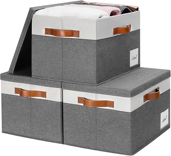GhvyenntteS Extra Large Storage Bins