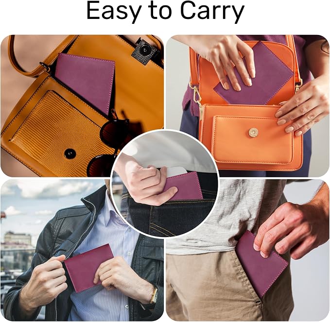 HIFA Leather Passport Holder, Handmade Passport Cover