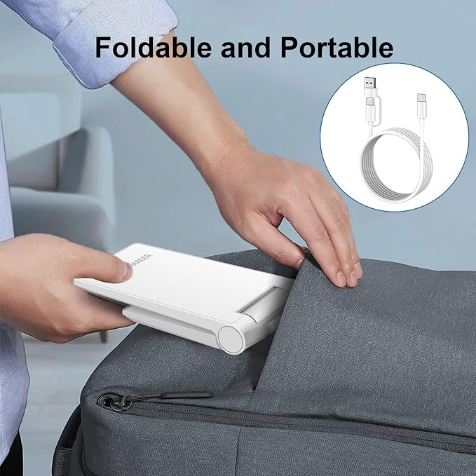 25W Wireless ChargerFoldable 2 in 1 Wireless Charging Station for Apple iPhone 16/16 Pro/15/14/13/12/11/Plus/SE/X/AirpodsPDKUAI 15W Fast Dual Wireless Induction Charge Stand for Samsung/LG