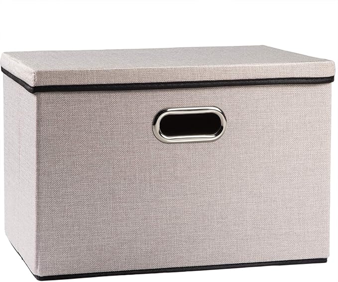 PRANDOM Large Foldable Storage Bin