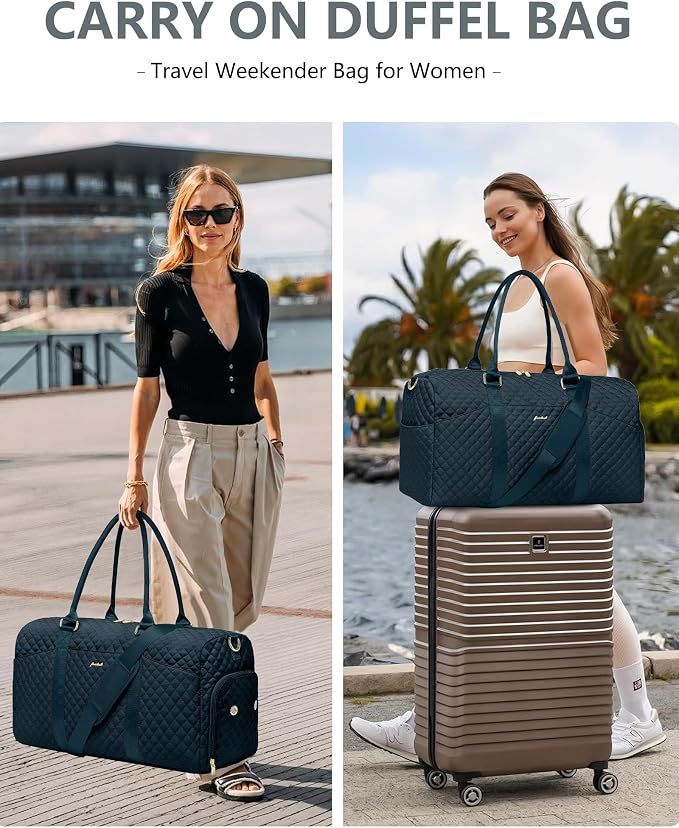 Weekender Travel Duffle Bag for Women