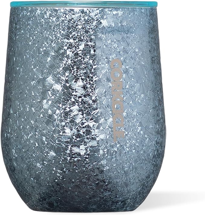 Corkcicle Stemless Wine Tumbler - Keeps Drinks Cold for 6 Hours - Triple-Insulated Stainless Steel - Non-Slip Base - Summer Drinkware Gift - Keeps Drinks Cold - 12 oz - Ice Breaker