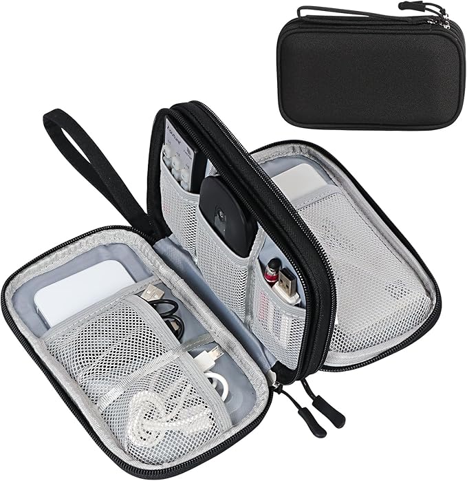 FYY Electronic Organizer, Travel Cable Organizer Bag Pouch Electronic