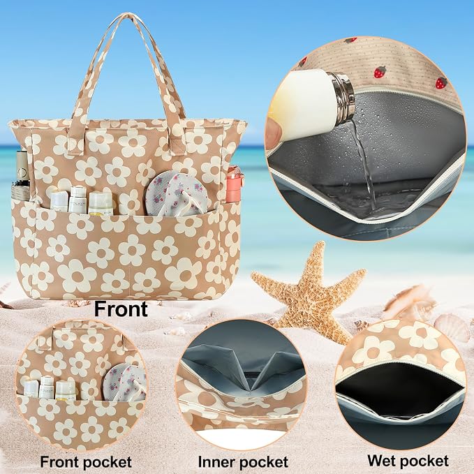 Waterproof Beach Tote Pool Bags