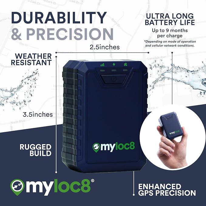 Ultra GPS Tracker for Vehicles – Rugged, Waterproof, Hidden GPS Car Tracker