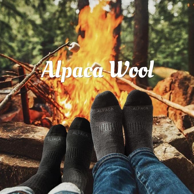 Alpaca Wool Hunting Socks 2 pairs