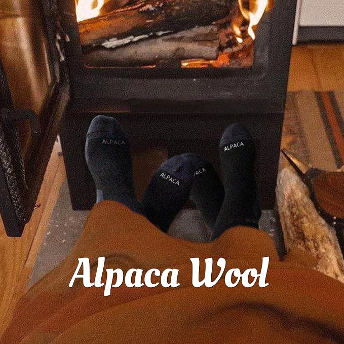 Alpaca Wool Hunting Socks 2 pairs