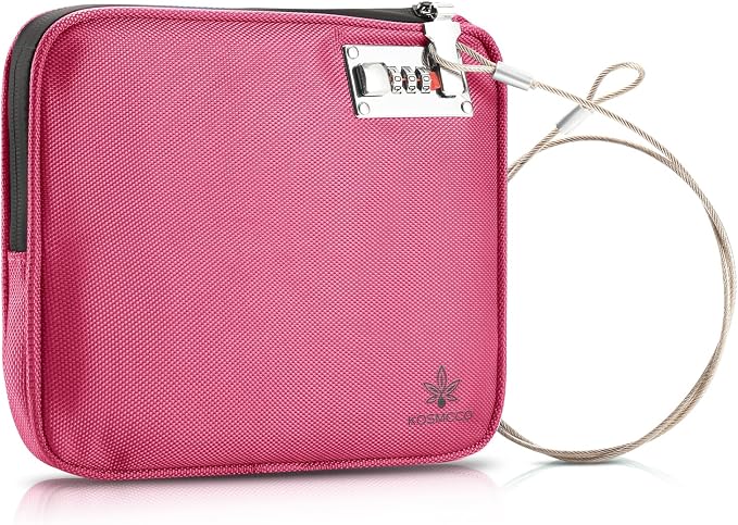 Anti-Theft Locking Beach Bag, 9x7.5-inch Portable Beach Safe