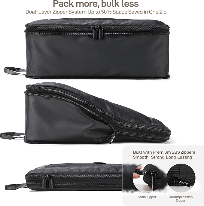 EPICKA TripCozy Compression Packing Cubes