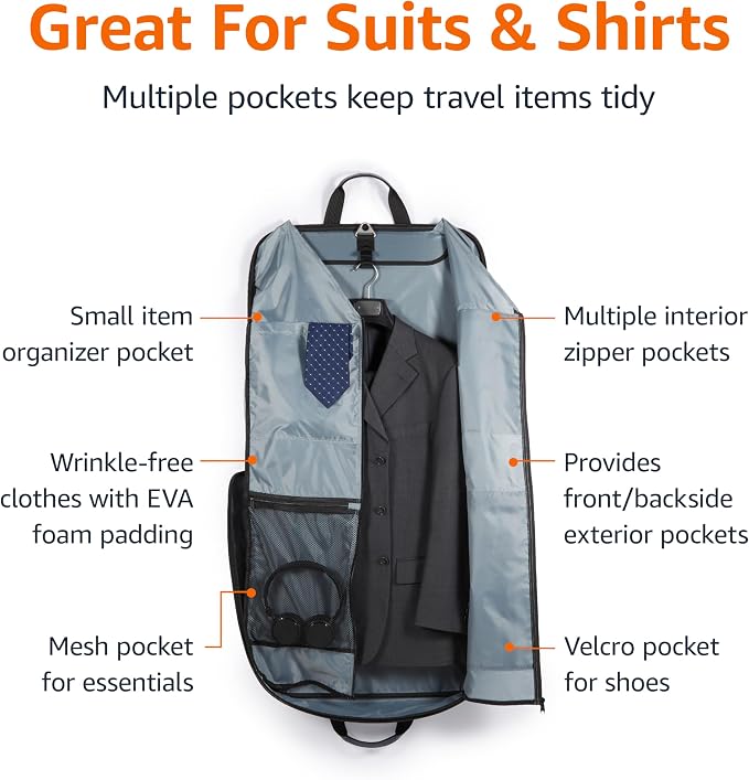 Amazon Basics Carry-On Garment Bag