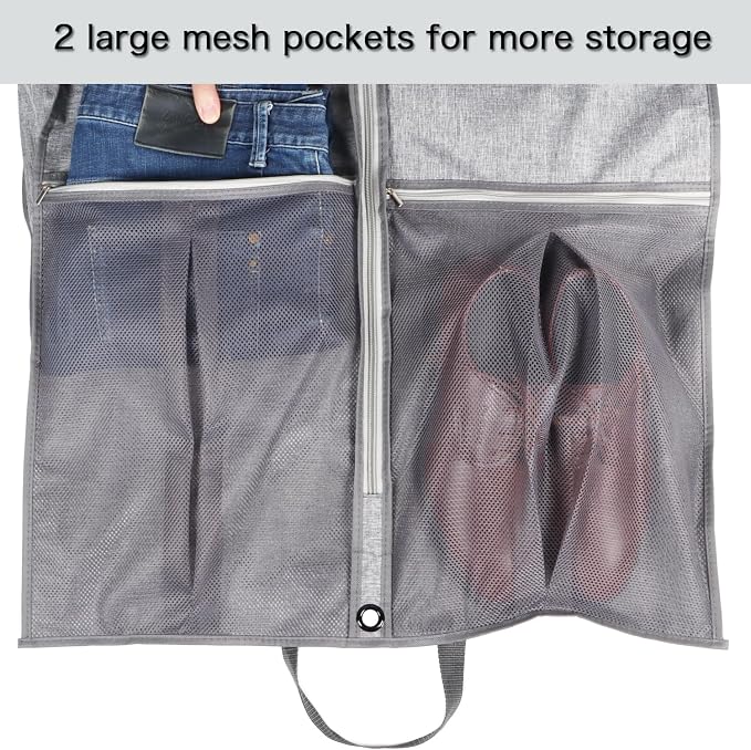Zilink Luxury Storage 43" Garment Bag