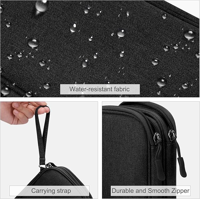 FYY Electronic Organizer, Travel Cable Organizer Bag Pouch Electronic