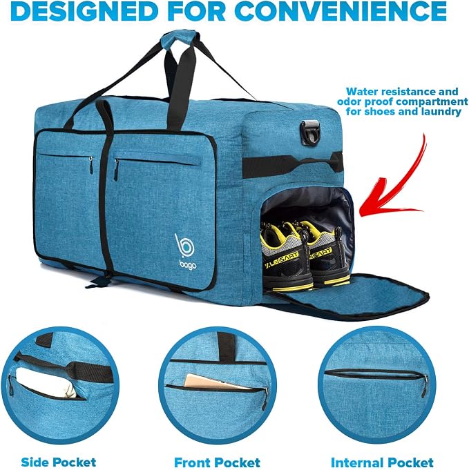 Bago Large Foldable Duffel Bags