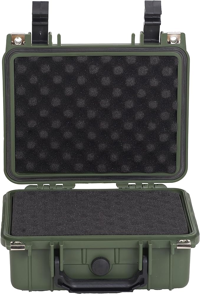 MEIJIA Portable All Weather IP67 Waterproof Protective Case, Hard Camera Case