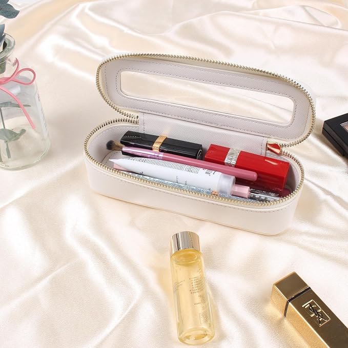 Travel Clear Makeup Bag Set, TSA Approved Cosmetic Bag Case