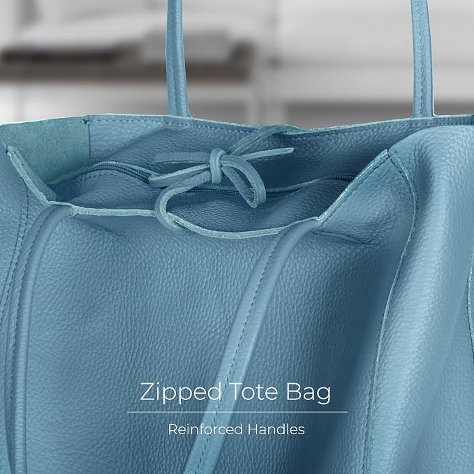Italian Calf Leather Tote for Women